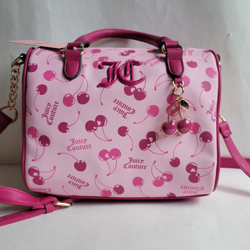 Juicy Couture Pink Cherry Print Women's Bag